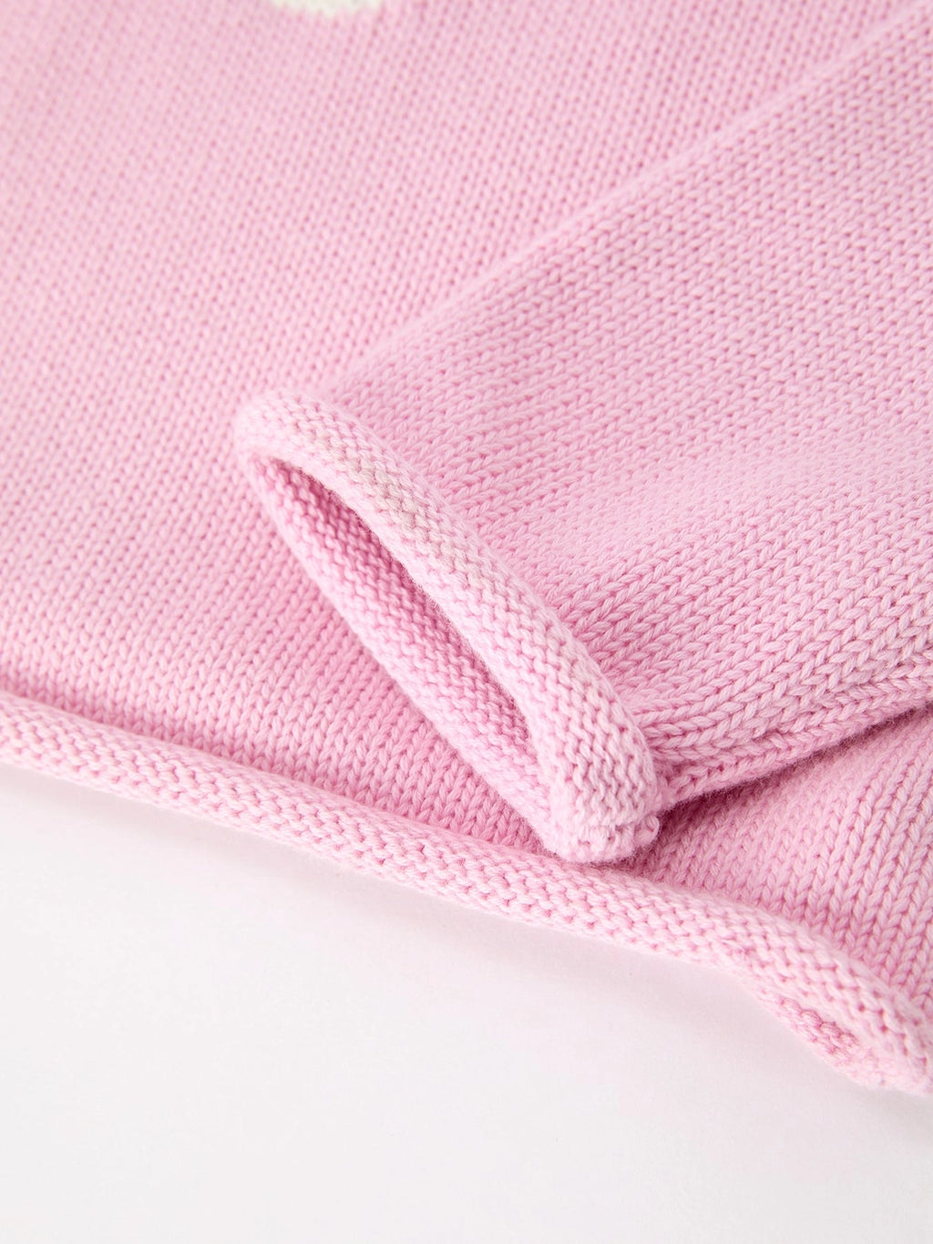 Ghost Bow Knit Rollneck Sweater
