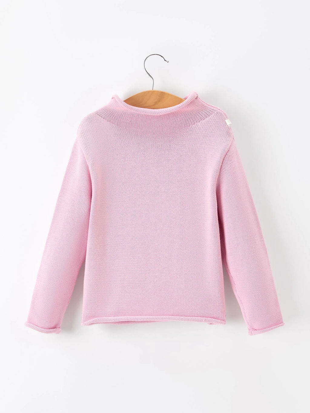 Ghost Bow Knit Rollneck Sweater