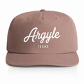 Mauve Argyle Hat