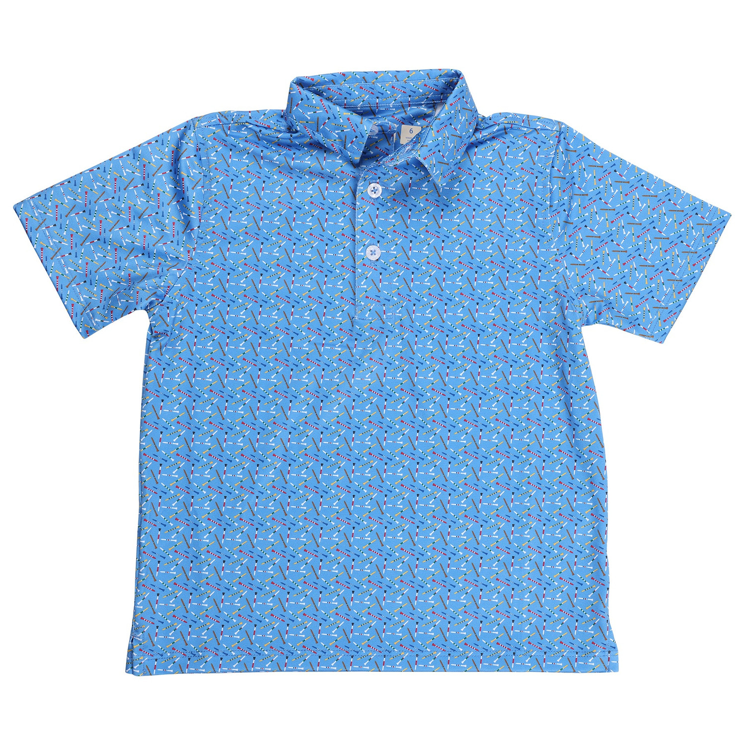 Golf Tees Azure Albatross Polo