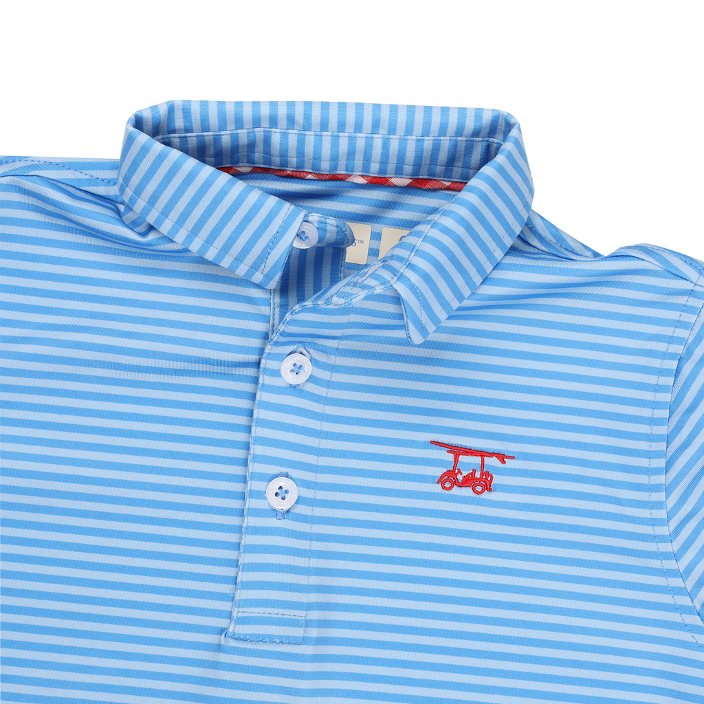 Azure Blue/Bell Albatross Polo