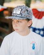 Youth Camo Patch Hat