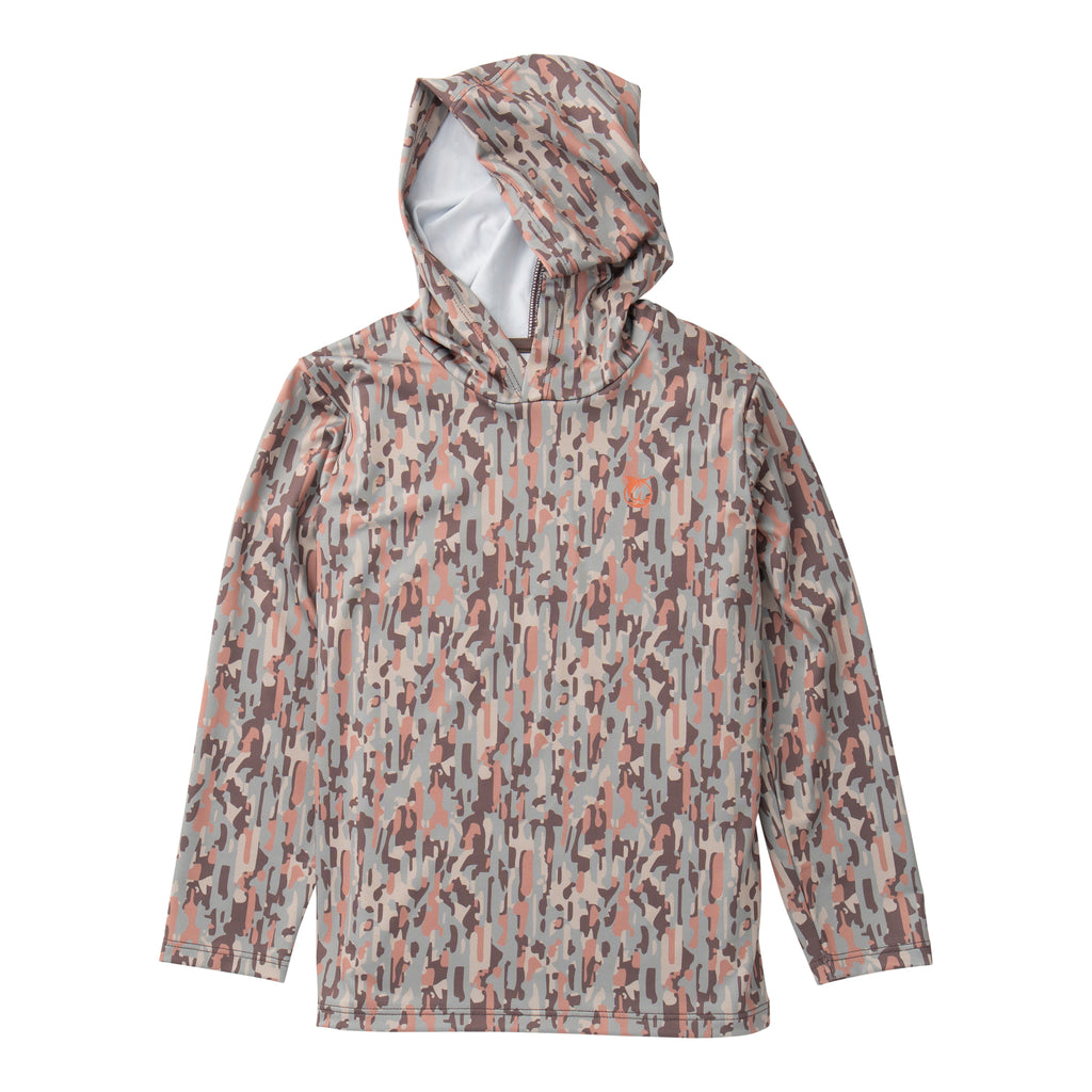Pro Performance Hoodie Neutral Camo with Deer Antlers
