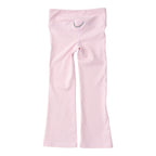 Girls' Athletic Flare Legging in Pink Lady