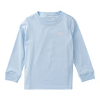 Long Sleeve Cotton T-shirt  Blue Cowgirl Icons