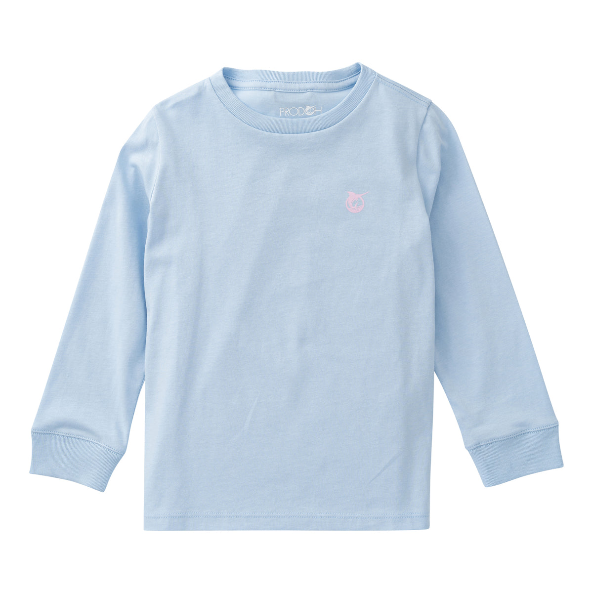 Long Sleeve Cotton T-shirt  Blue Cowgirl Icons