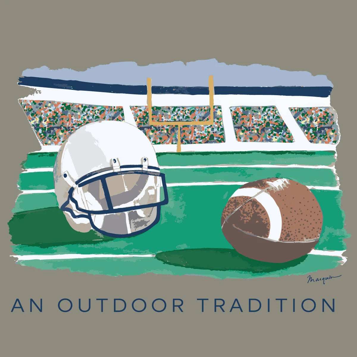Pro Performance T-shirt Football Art