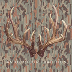Pro Performance Hoodie Neutral Camo with Deer Antlers