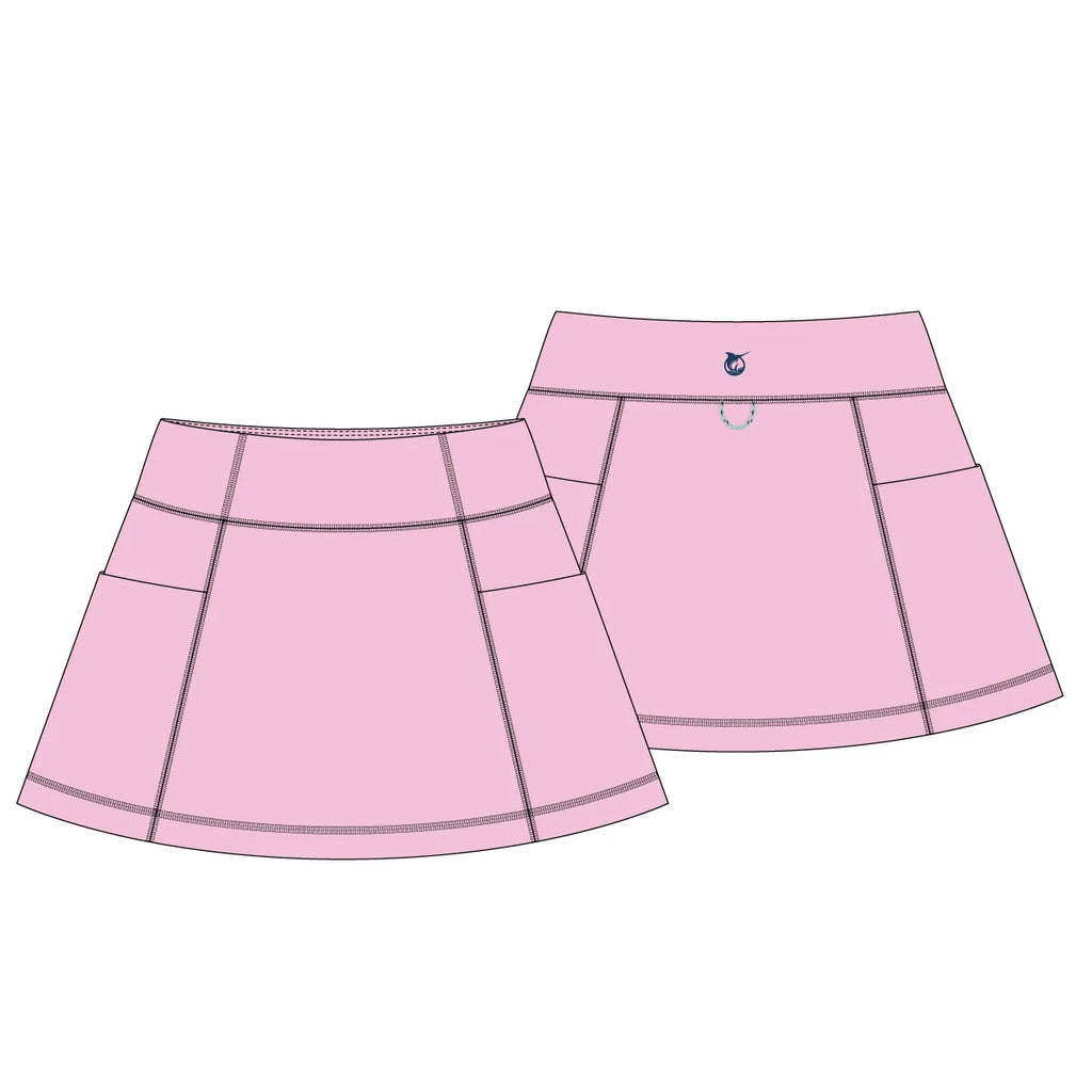 Girls' Creekside Court Skort in Pink Lady