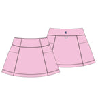 Girls' Creekside Court Skort in Pink Lady