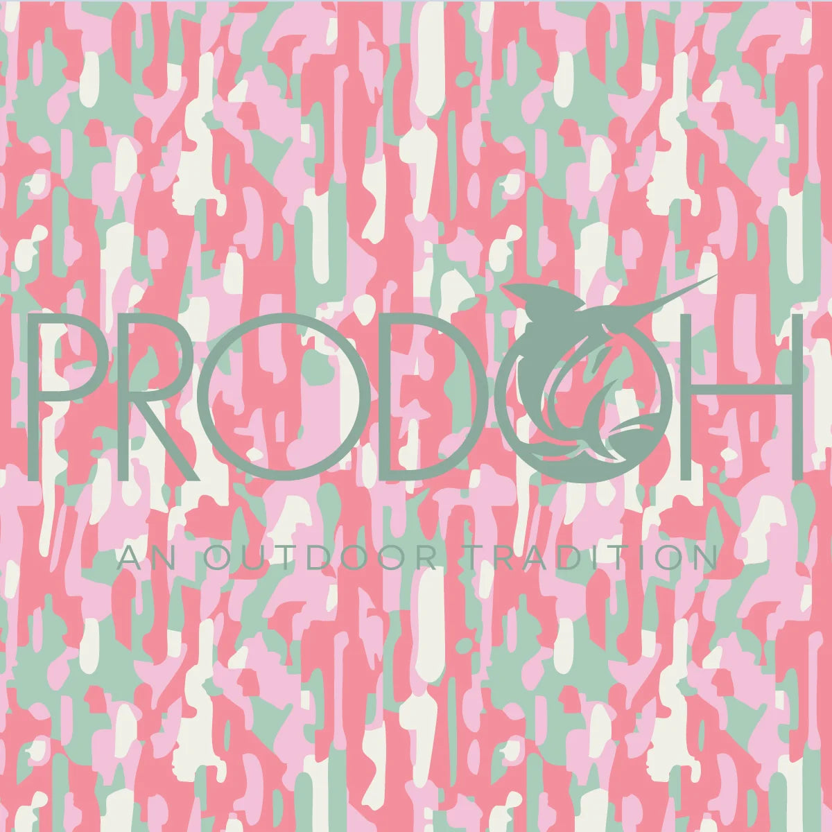 Pro Performance Hoodie T-shirt in Geranium Pink Camo